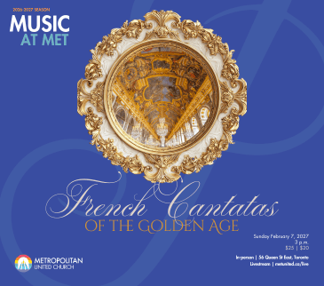 Music at Met presents Cantatas from the Golden Age