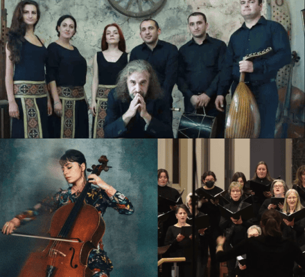 Naghash Ensemble, Karen Ouzounian, and the Amadeus Choir concert image